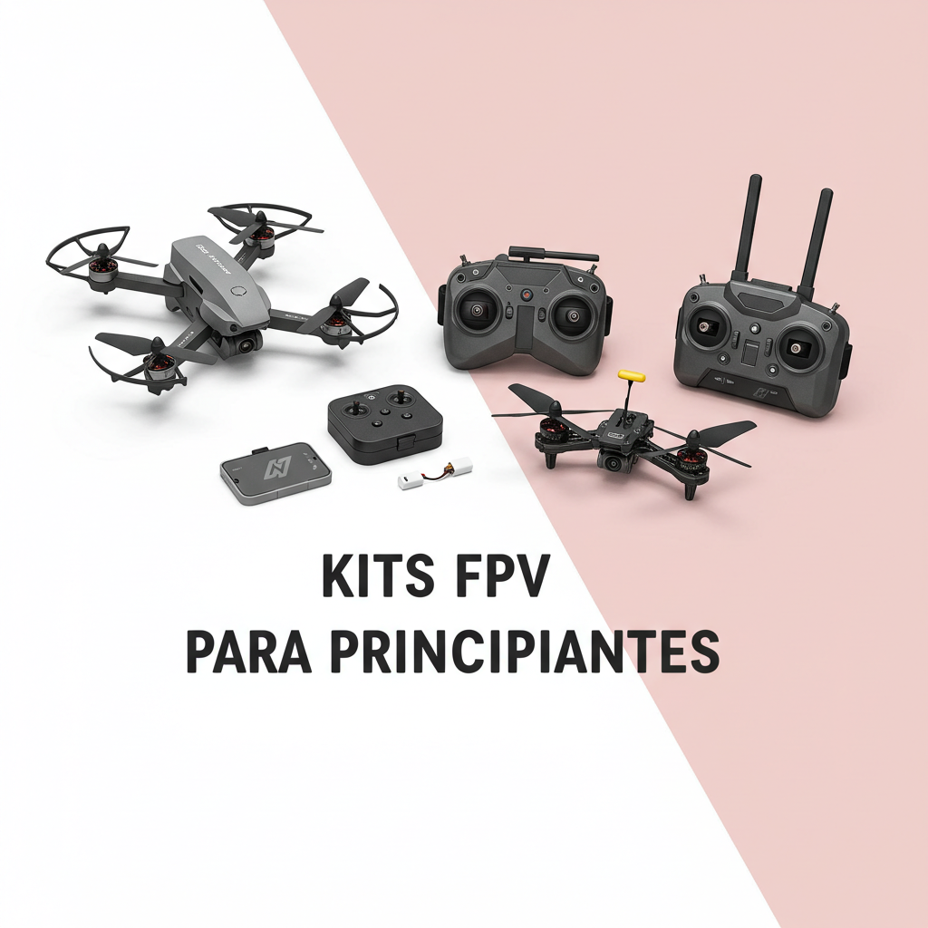 Kit completo de drones y accesorios para aficionados y profesionales